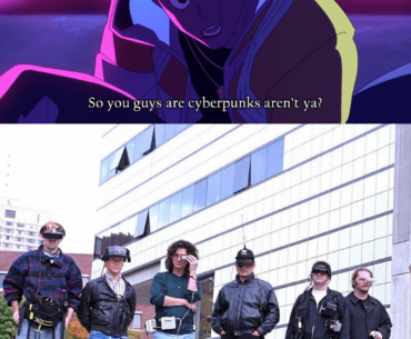 So you guys are cyberpunks aren't ya?
