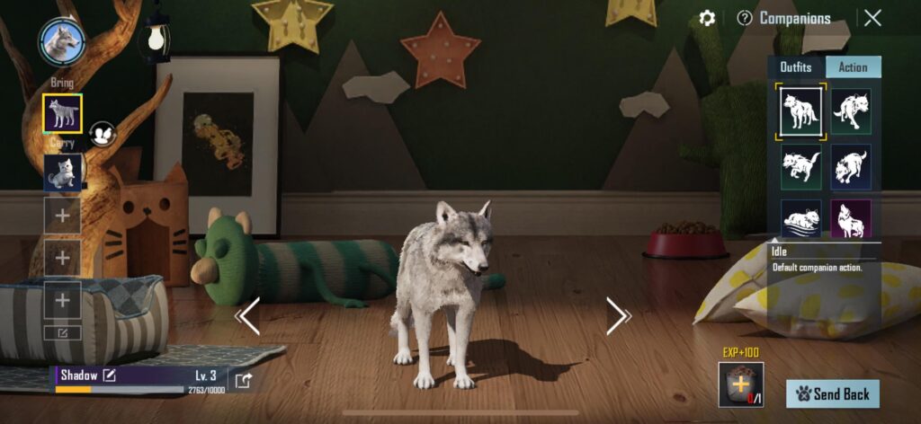 Still till this day don’t have my wolf maxed out and the food barely gives any exp man