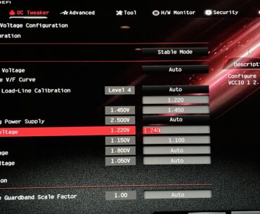 Question regarding VCCIO, VCCIO2, & VCCSA and Memory OC on Rocket Lake