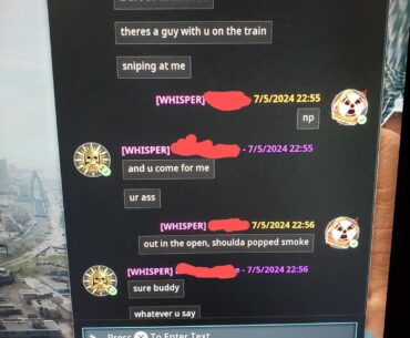 I ruined a sweatier sweat's night last night