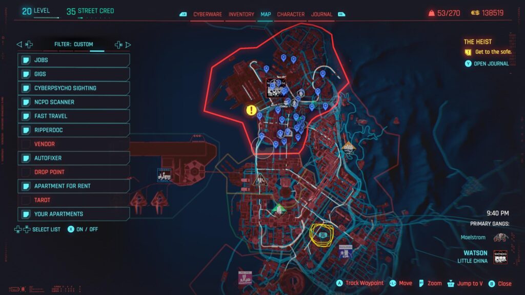 I decided to do everything possible before the heist. AMA