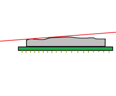 Is it possible to fix a potentially messed up lapped CPU?