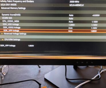 New 7800x3D can u help me with my voltages?