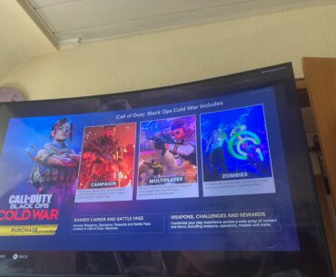 I own a physical copy of Cold War but it is telling me to purchase the game again what should I do?