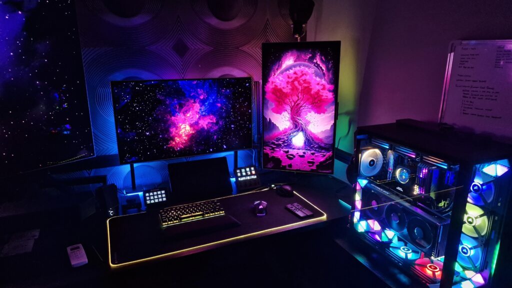 My battle station!