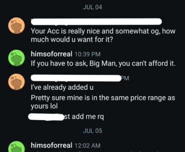 Don't do this. Don't be this guy.