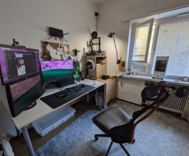 VR oriented battlestation. 7m^2 playspace out of 20m^2 apartment
