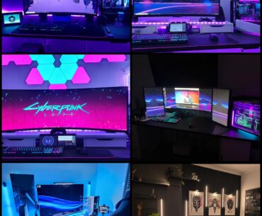 My battlestations over the past 7 or so years.