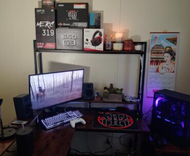 Upgraded my desk from an old post on here.