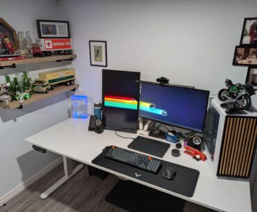 My setup for working and gaming, any suggestions?