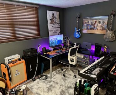 My Studio and EVE Online Battlestation :)