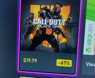 All COD games on sale on Xbox for the next two weeks currently for those who still need zombies games