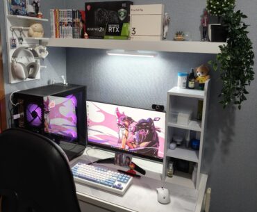 My small space setup