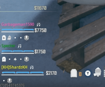 What do the dots mean between the stuff? it seems to vary from player to player? Please don't harass me i just noticed this