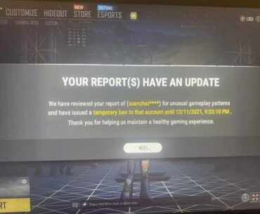 Has anyone on console ever personally received a report update such as in the photo?