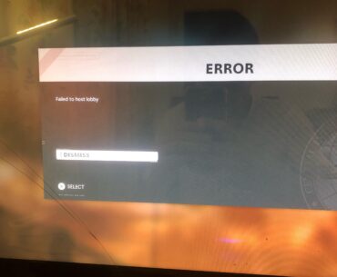 Failed to Host Lobby