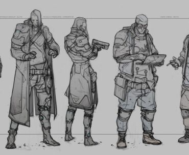 CYBERPUNK CHARACTERS by Caisne on DeviantArt [NOT OC - read the caption]