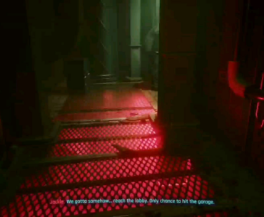 So Jackie actually heals himself after the fall