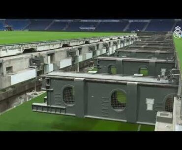 Real Madrid Stadium: Giant terraforming system while there is a 34% youth unemployment rate in Spain