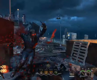 Is Richtofen talking to the player here? BO4 had some really good dialogue.