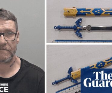 Man jailed for carrying replica sword from Legend of Zelda video game in public