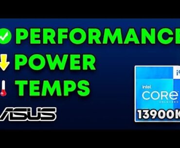 13900k Asus Bios Questions