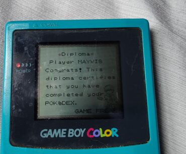 Filled my pokemon red Pokedex!