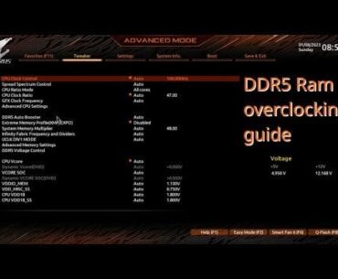 Need help safely underclocking RAM Frequency through B650M DS3H BIOS