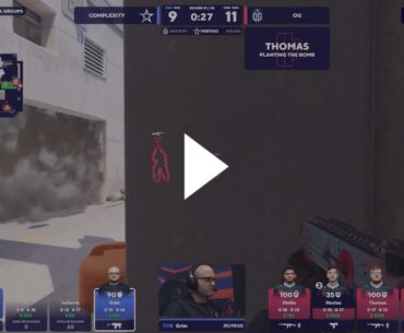 Elige visibly frustrated