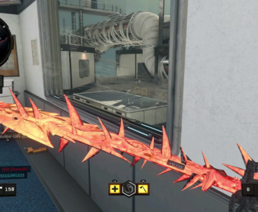 Interesting tomahawk throw