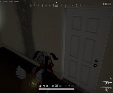 Top tip: don’t run around buildings with your inventory out when you can CLEARLY hear people are in there with you 😬