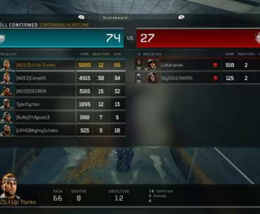 (Hardcore Kill Confirmed | Contraband Hurricane) Unstoppable Swordfish MKII Best Play (66-0)