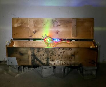 My attempt at a real life Mystery Box w/ Ray Gun. It’s still a work in progress.