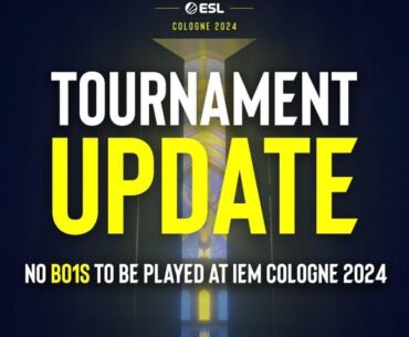No BO1s will be played at IEM Cologne 2024