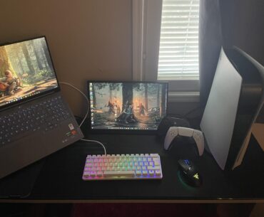My gaming setup 🕺🏽🕺🏽