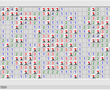 My best Minesweeper time in a few years
