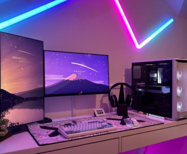 I think I have my dream setup now! What do you think? 👀