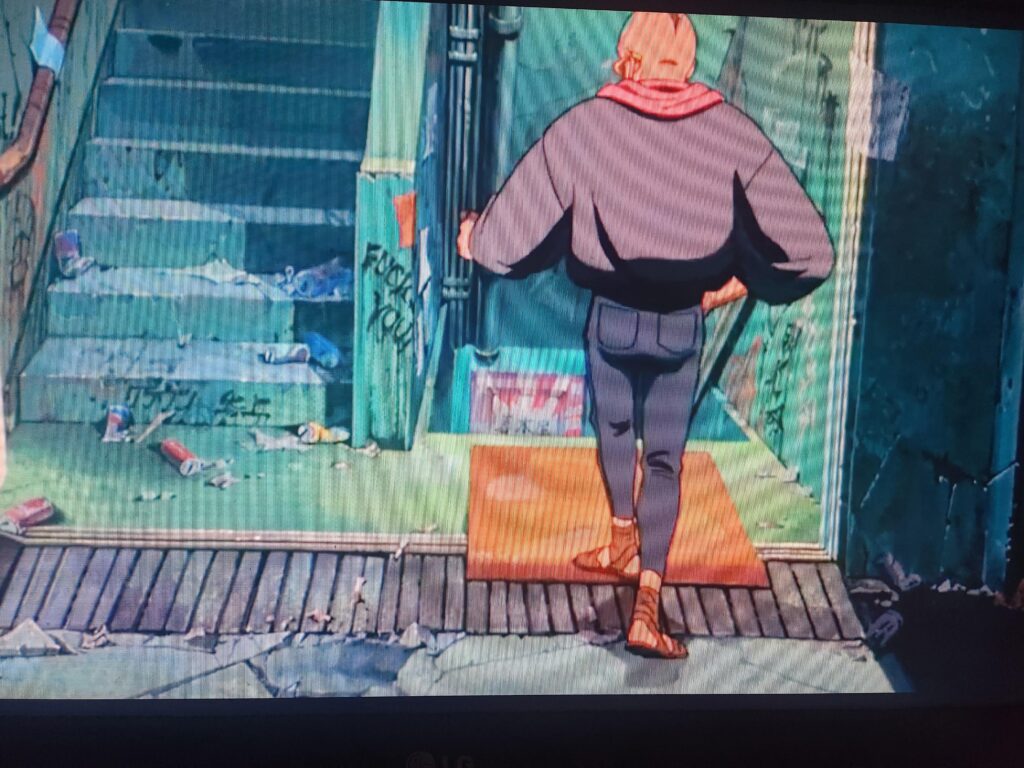 Is the afterlife stairwell a reference to Akira?