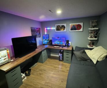Work from home and gaming area 🎮