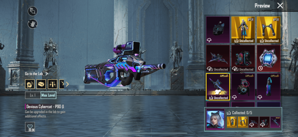 Yo, I’m not a P90 fan but this right here? I would use only P90 every single match with this
