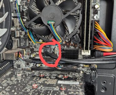 I was looking at my pc because I eventually want to do a PSU and case switch and was wondering what is this cable under the cpu cooler and what is it used for