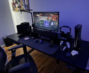 My first true setup. Nothing special, but it’s mine !