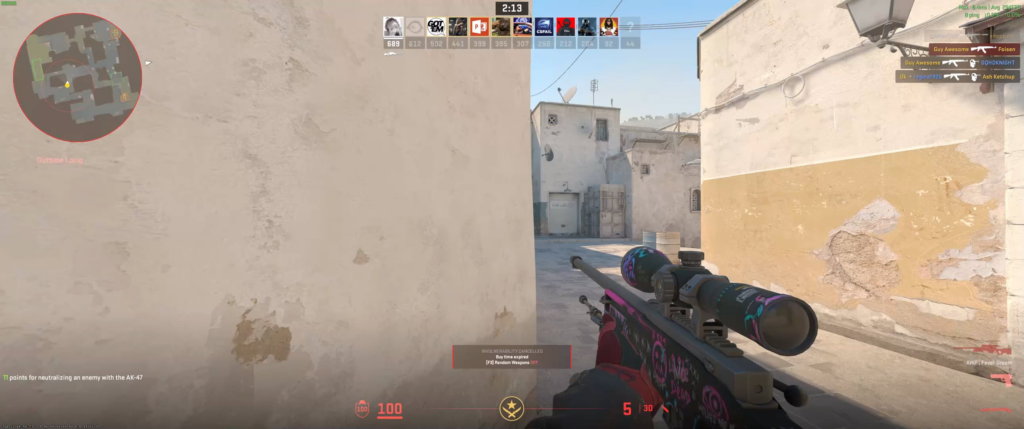 Hit one of those ultra instinct shots