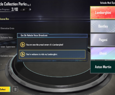 Dear Pubg, please fix the voice message of Lamborghini !