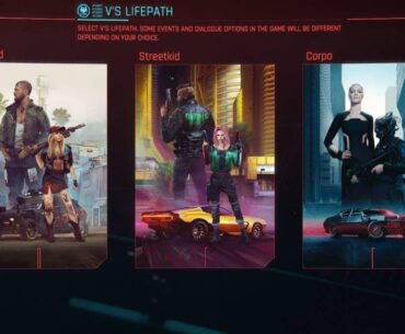 The next cyberpunk game should have lifepaths that actually matter