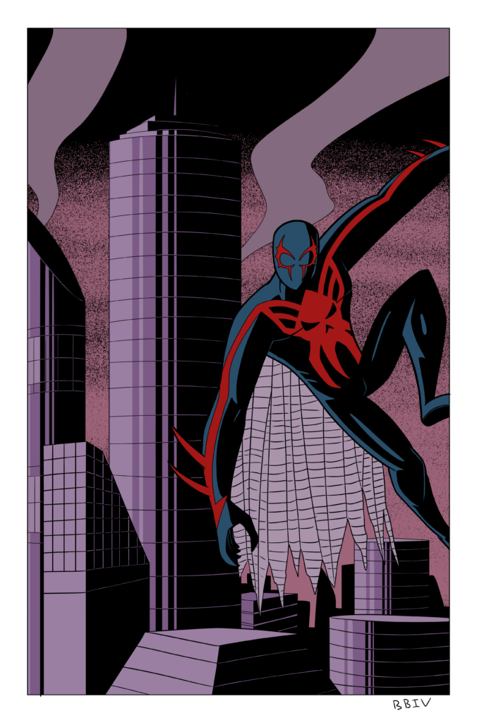 Spider-Man 2099 (art by me) Spider-Man 2099 (art by me)