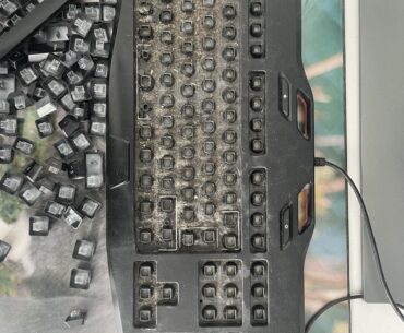 Reminder to please clean your keyboards