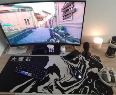 Thoughts on the setup? Any improvements? (yes ik it's valorant)