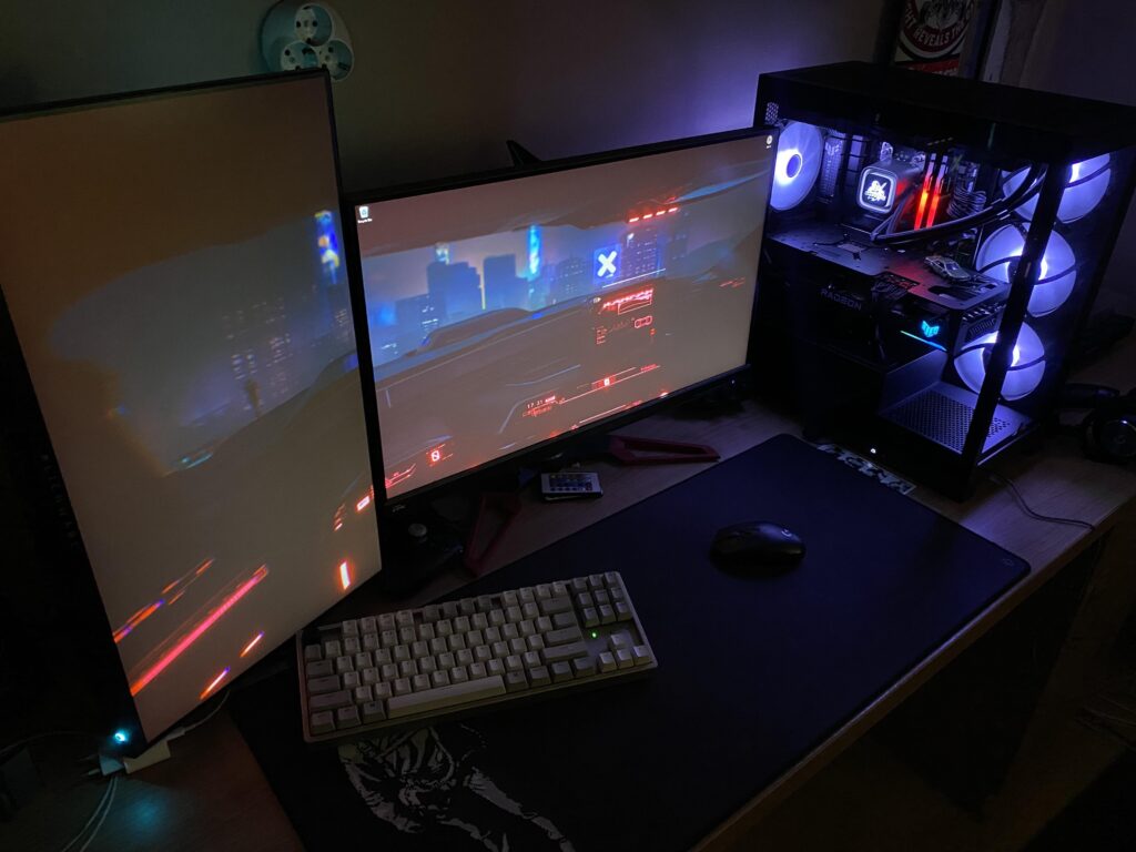 Did a lil upgrade with a new pc💀