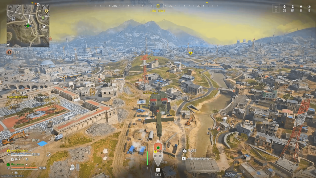 Hit by the actual plane of an airstrike and teleported into the ground.